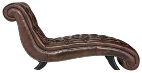 furniture-nabytek.cz - Masívna pohovka Chesterfield Bedford, pravá koža, hnedá