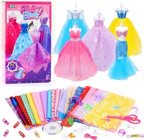 LEAN Toys DIY kreatívna sada na šitie oblečenia pre bábiky