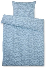 Posteľná bielizeň zo zimného džerseja, svetlomodrá, štandardná veľkosť