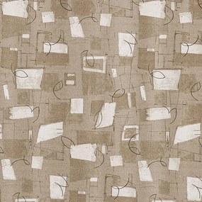 AladinWorld Expres, Metrážny koberec Libra 36, na mieru, šíře 4m,5m, hnedá, filc, chodba / predsieň