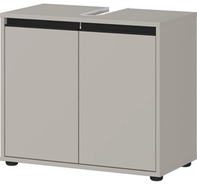 Sivá skrinka pod umývadlo 63x55 cm Lemont – Germania