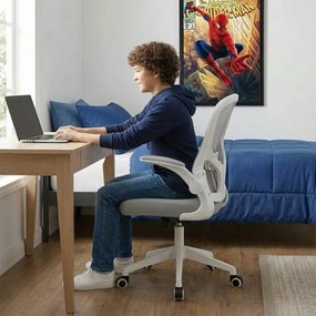 Detská otočná stolička Neoseat LEXI — látka, sivá
