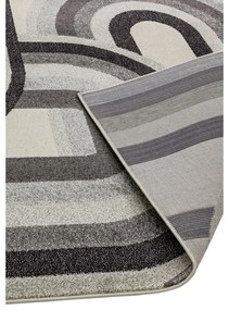Sivo-béžový koberec 200x290 cm Nova Retro Grey – Asiatic Carpets