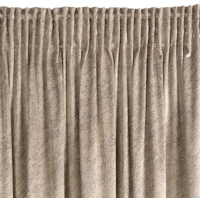 ZATEMŇOVACÍ ZÁVES NA PÁSKE RIVA 140X270 CM TMAVOBÉŽOVÁ