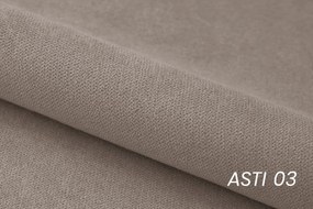 Rozkladacia rohová sedacia súprava Barcelia U - béžová látka Asti 03