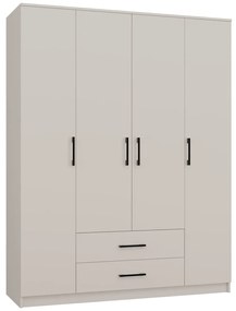 Šatní skříň Romana 160 cm kašmír