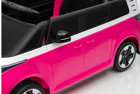 Detské elektrické autíčko Volkswagen ID. Buzz – ružové