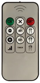 SADA 10x LED Vianočná dekorácia LED/1xAAA +  diaľkové ovládanie