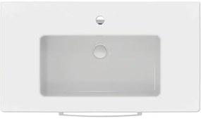 Kúpeľňová skrinka s umývadlom Ideal Standard Eurovit Plus vysoko lesklá biela 56,5x81,5x45 cm