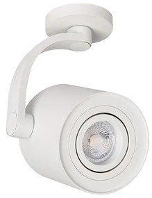Moderné bodové svietidlo Bross arm biele