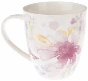 Porcelánový hrnček Flower, 490 ml