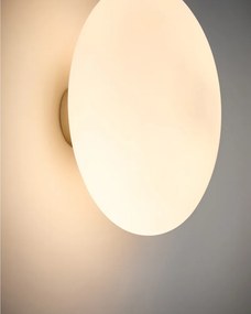 Biele/v striebornej farbe nástenné svietidlo ø 26 cm Bamila – Kave Home