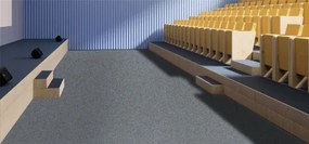 Koberce Breno Metrážny koberec REWIND 900 Flat 2225, šíře role 400 cm, sivá