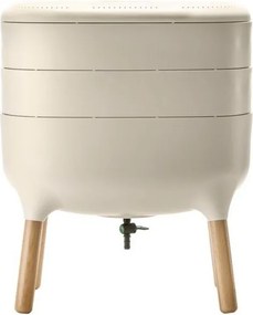 Béžový kompostér Urbalive – Plastia