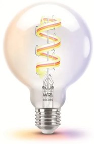 LED RGBW Stmievateľná žiarovka G95 E27/6,3W/230V 2200-6500K Wi-Fi - WiZ