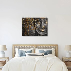 Sklenený obraz - Zjednotenie múdrostí (70x50 cm)