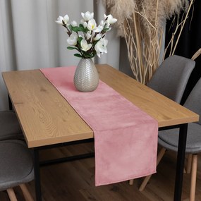 Biante Zamatový behúň na stôl Velvet Prémium SVP-033 Staroružový 45x160 cm
