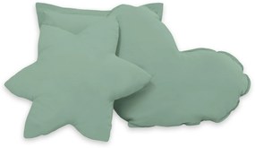 Bobono 3-dielna súprava vankúšov - pastelovo zelená