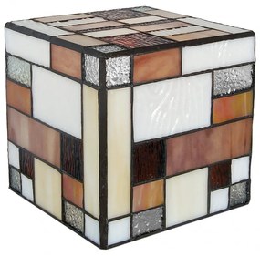 Nočná lampa Tiffany MATRIX 15*15