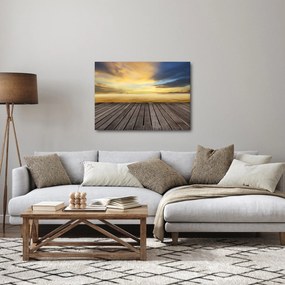 Obraz - Mólo s výhľadom (70x50 cm)