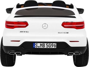 Ramiz Mercedes GLC 63S detské auto Biele SUV + pohon 4x4