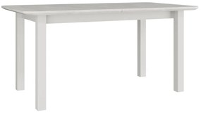 Rozkladací stôl Logan 90 x 160/200 V S, Morenie: biela