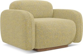 Žlté kreslo Ailani – Makamii