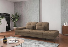 XXXLutz LEŇOŠKA, textil, svetlohnedá Sit & More - Online Only obývacie izby - 000144009989