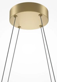 Maytoni MOD244PL-L50BSK - Závesný LED luster HALO LED/40W/230V zlatý