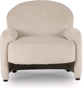 Kreslo MASSIMO Cream Velvet