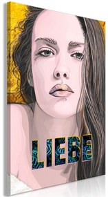Artgeist Obraz - Liebe (1 Part) Vertical Veľkosť: 20x30, Verzia: Na talianskom plátne