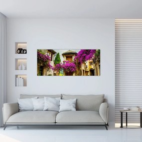Obraz - Stredomorská lenivá ulička (120x50 cm)