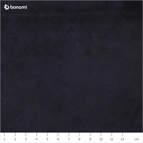 Tmavomodrá zamatová rohová pohovka (pravý roh) Vienna – Cosmopolitan Design