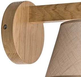 Nástenné svietidlo ANTONIO 1xE14/40W/230V dub