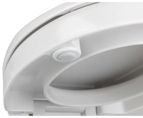 WENKO 21905100-WC sedátko SECURA 37x44 cm biela/sivá