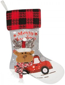 Vianočná čižma Merry Christmas