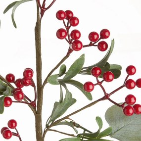 FLORISTA WINTERGREEN Vetvička eukalyptová s bobuľkami 70 cm