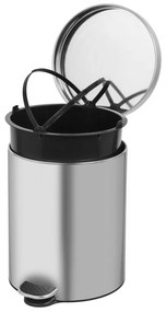 Alda Pedálový odpadkový kôš Soft Close Freedom Fresh 5 l, nehrdz. oceľ mat, 5 l