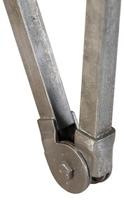 Priemyselná nástenná lampa sivá nastaviteľná - Mersey