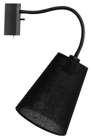 FLEX SHADE BLACK I 9758 | lampa s ohybným ramenom