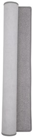 Betap koberce AKCIA: 160x80 cm s obšitím Behúň na mieru Eton sivý 73 - šíre 80 cm s obšitím