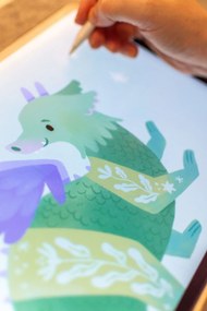 Bella Rose Detský kufrík Drak – set 2 ks