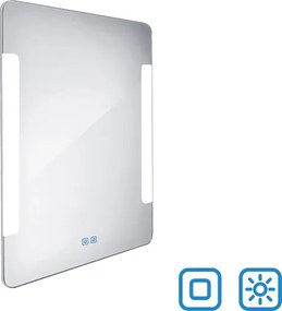 Nimco LED zrkadlo 600x800 s dvoma dotykovými senzormi - ZP 18002VX