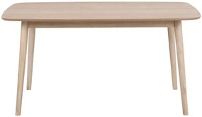 Drevený jedálenský stôl EGÍDIO 150 cm scandinavian, dub prírodný