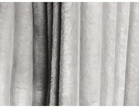 Svetlosivá menčestrová rozkladacia/s úložným priestorom pohovka 266 cm Kini – Makamii