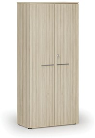 Kancelárska skriňa s dverami PRIMO WOOD, 1781 x 800 x 420 mm, dub prírodný