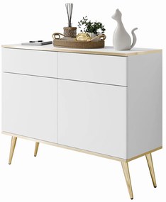 Komoda BOSTON biela 107cm