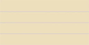 Dekor Rako Concept Plus béžová prerez 20x40 cm lesk WIFMB008.1