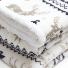 Deka CRIMI vianočná, béžová 866130