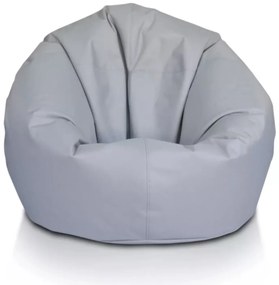 Lacný sedací vak Sakwa L – pohodlný vak pre deti aj dospelých, ľahko umývateľný polyester Farba: NC16 - tm. sivá